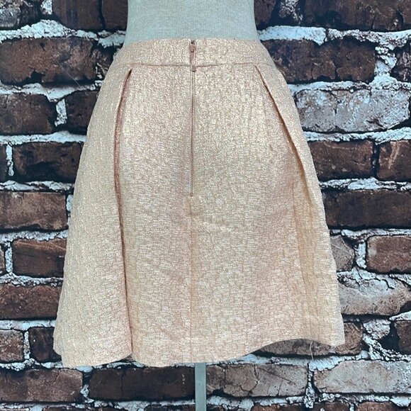 Kate Spade Skirt The Rules Pleated Mini Sparkles Pink Size 6 - Picture 9 of 15